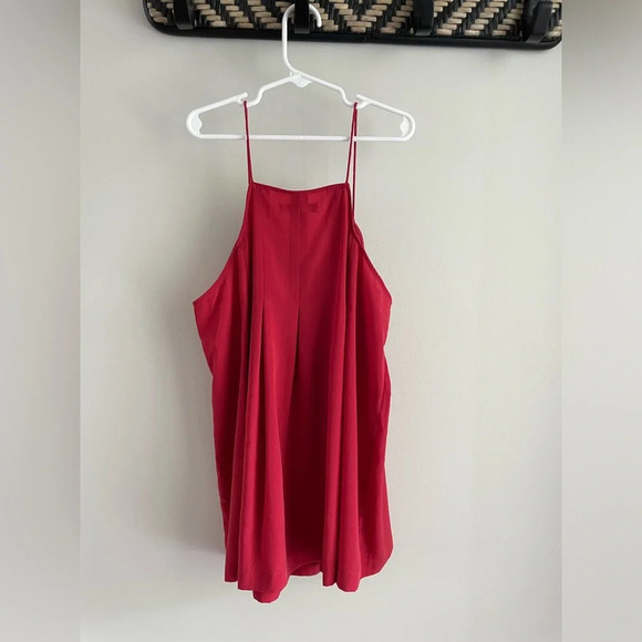 Madewell - Red Pleated Trapeze Tank - Size 2 - EUC! - Picture 4 of 5